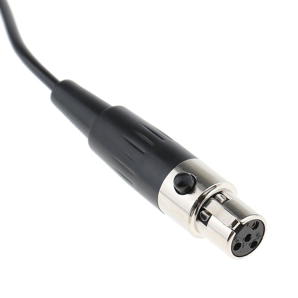Phantasmia Lavalier Microphone 3.5mm 3Pin XLR 4Pin Compatibility 1m Cable Condenser Unidirectional Vocal Speech Dance Sports Instrumental Solo