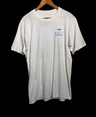 Maglietta da Surf Vintage Anni '90 Maui & Sons Hawaii Taglia