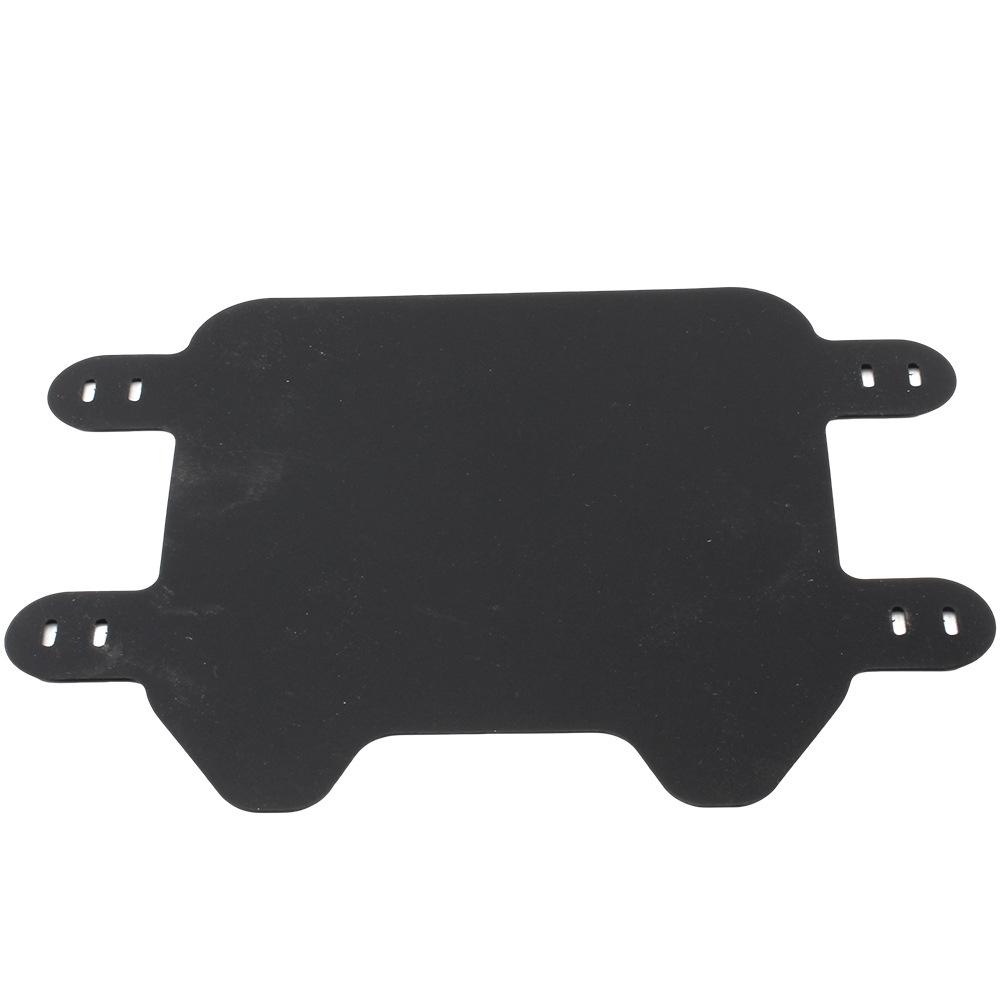 Black Front Number Plate For Sur-Ron Light Bee X Segway X260 Off-Road Dirt Bike