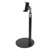Cell Phone Stand 180 Degree Multi Angle Rotating Height Adjustable Aluminum Alloy Desk Phone Holder Stand Black