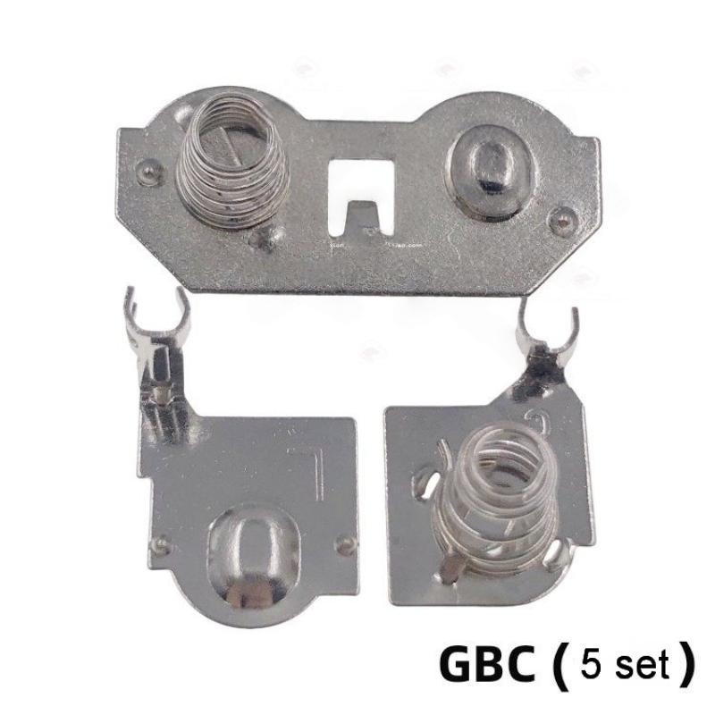 1/5 Sets For Gb Gba Gbc Gbp Gameboy Remote Console Housing & Mainboard Advance Color Battery Terminals Spring Contacts