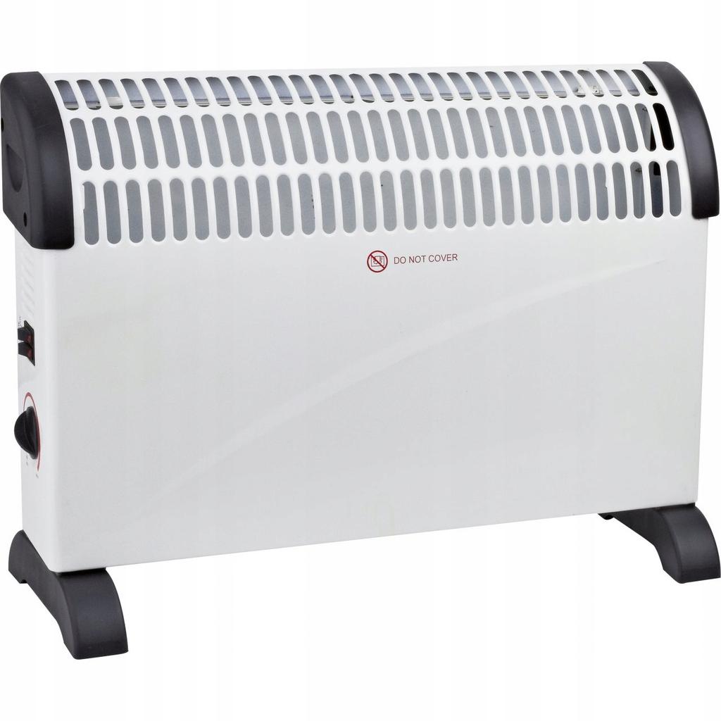 White 2000W Energy-saving Electric Convector Heater