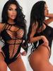 Hot Women Sleepwear Sexy Underwear Hollow See Through Tight Lingerie Wedding Night Wear Ladies Erotic Mesh Transparent Body Suit