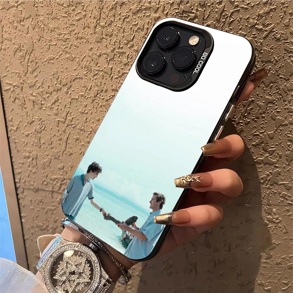 C-Call Me by Your Name Phone Case  Phone Case For iPhone 14 16 15 11 12 13 Pro Max Mini Plus Shockproof Cover