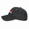 Custom Fashion Unisex Cotton Dominican Republic Flag Baseball Cap Adult Adjustable Dad Hat Women Unisex Hip Hop