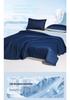 Summer Ice Silk Cooling Quilt - Lightweight, Machine Washable Blanket for Dorms and Bedrooms