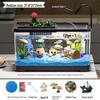 Eco-Friendly Desktop Goldfish Tank with Integrated Filter & Aerator for Living Room – Betta Fish Landscaping Aquarium