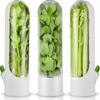 Vegetable Preservation Box Plastic Cylindrical Anti Pressure Environmentally Friendly Cup For Organizadores Storage Containers
