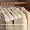 3pcs/5pcs/10pcs/30pcs/50pcs Wide Shoulder Seamless Hanger, Anti Slip, Strong Load-bearing, Suitable for Both Dry and Wet Use