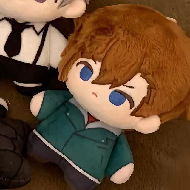 10cm BSD Dazai Osamu Plush Nakahara Chuuya Nakajima Atsushi Edogawa Rampo Doll Mini Toy Doll Super Cute Anime Toy Gift