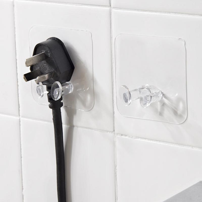 

Стена хранения Крюк Power Plug Держатель клей вешалка Главная офис