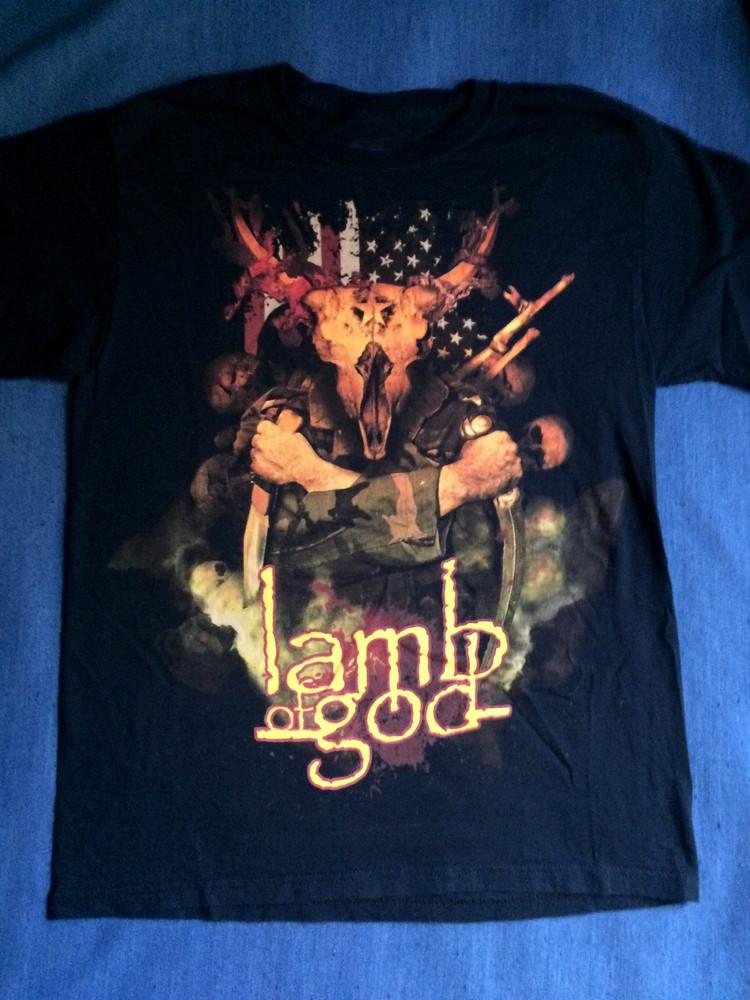 

Vintage Lamb Of God Band Cotton Black S5XL TShirt BB096 Unisex T-Shirt XXL
