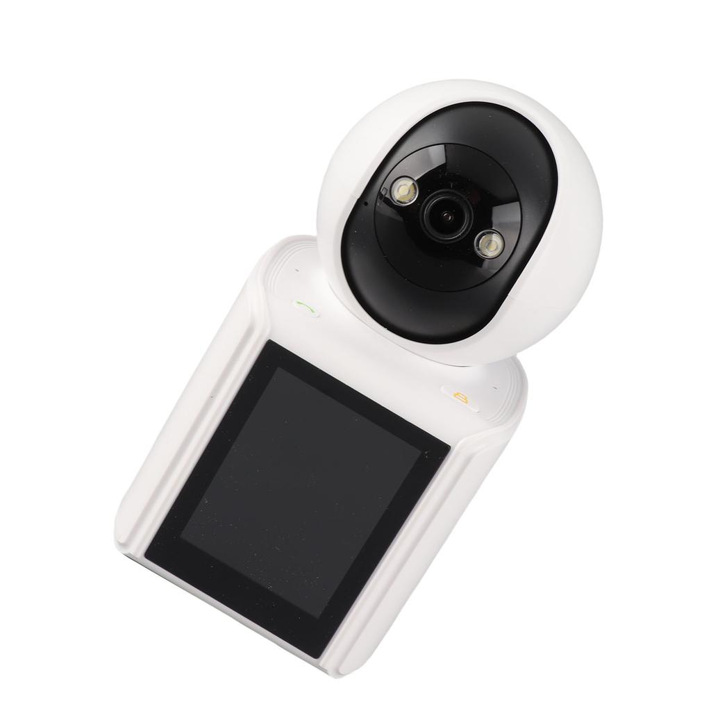 Wireless Security Camera 1080P HD 2.8 Inch IPS Screen Two Way Talk Motion Detection Wide Angle Lens Home Camera for