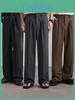 Lktm Herren-Freizeithose mit Faltenmuster für den Sommer-Teenager-Style
