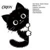 Decorative Switch Guards for Hallway Glow in The Dark Black Cat Wall Sticker, Luminous Self-Adhesive Light Easy Peel Stick Decals Decal, Cute
