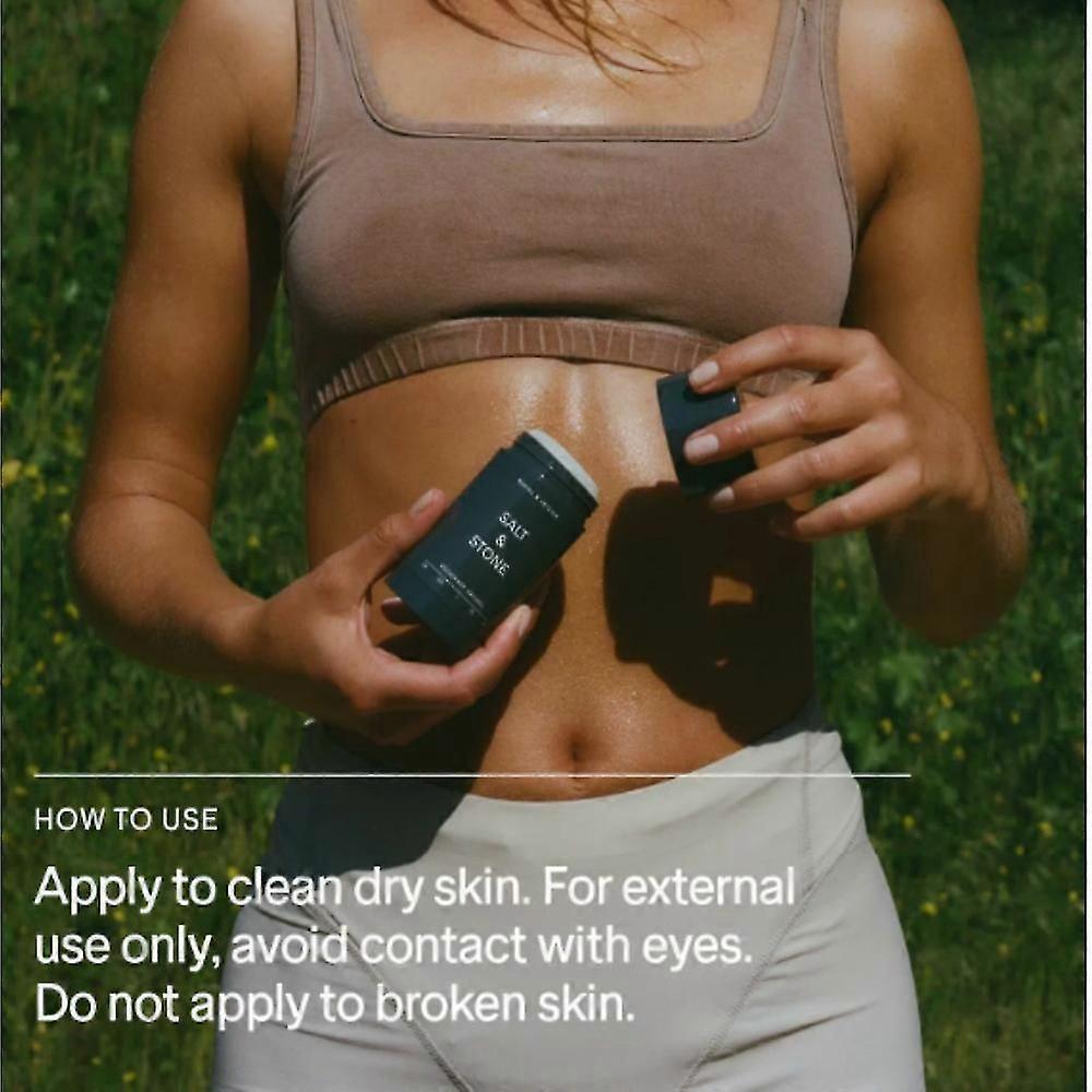 Salt Stone Unisex Extra Strength Deodorant with Black Rose Oud Fragrance, Ideal for Long-Lasting Freshness