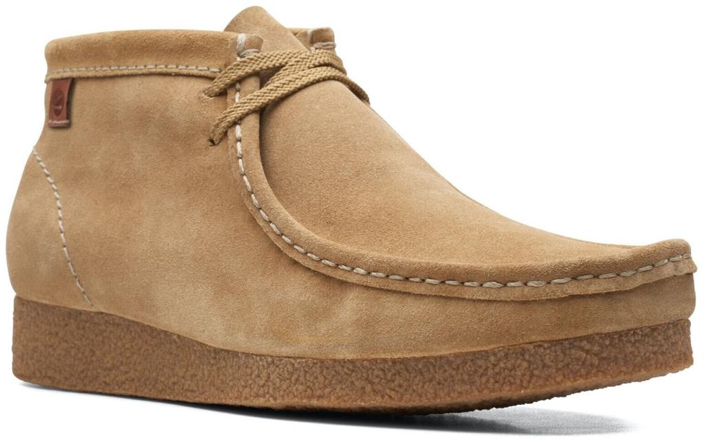 Clarks Shacre Boot Dark Sand Suede Boots