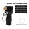Bicycle Bell Curved Handlebar Plug Bell Horn Waterproof 80dB Loud High Decibel Ring Alarm Bell Road Bike Accessories