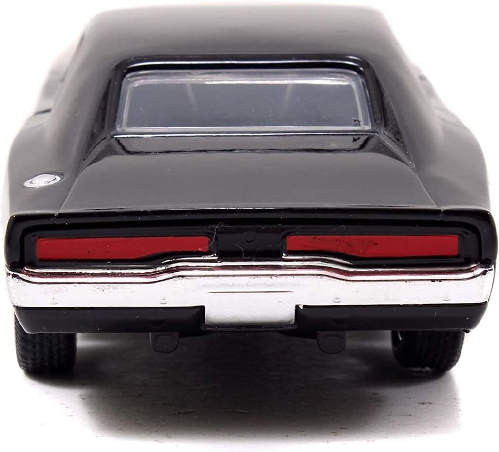 JADA Scale Fast Furious Dodge Charger 1970 Black Charger Diecast Car 1/32 & F&F [Used]
