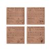 Wooden Boxed Animal & Plant Journal Stamps Set