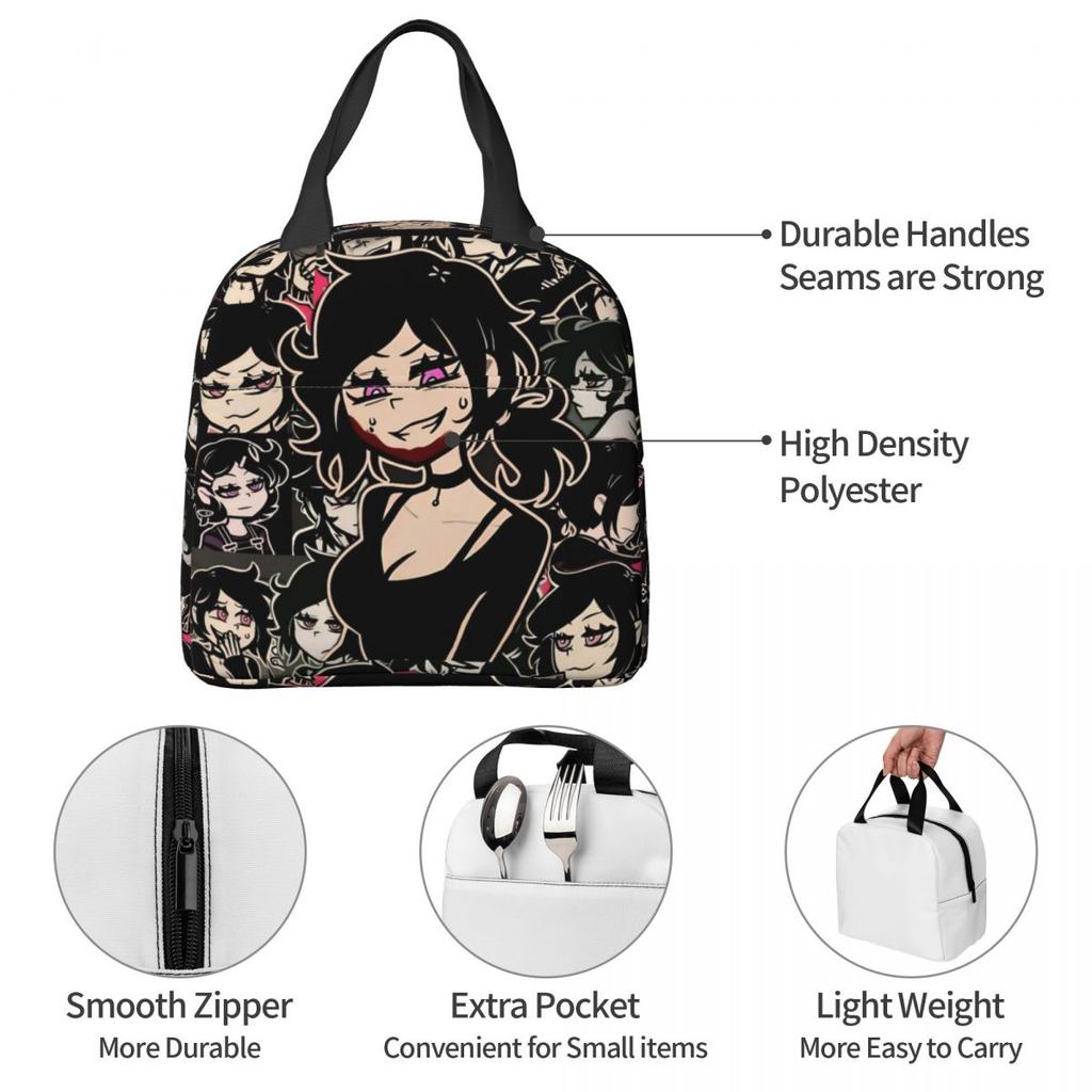 The Coffin Of Andy And Leyley Games Thermal Insulated Lunch Bags Portable Food Bag Container Cooler Thermal Lunch Boxes