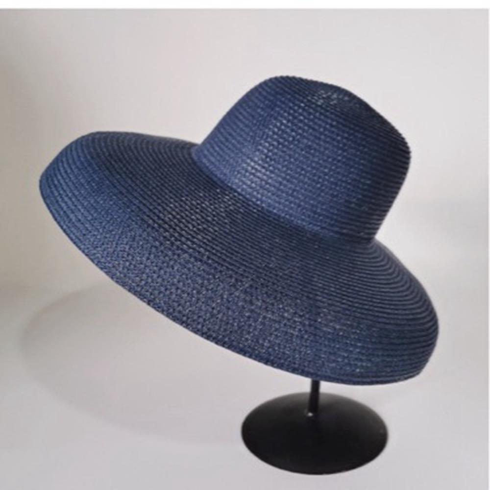 Boho Straw Hat Dome UV Protection Cap Casual Weave Hat  Travel