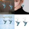 Fashionable Acrylic Drop Earrings Hummingbird Multifuntional Ear Jewelry for Every Occasion Pendant Earrings for Daily