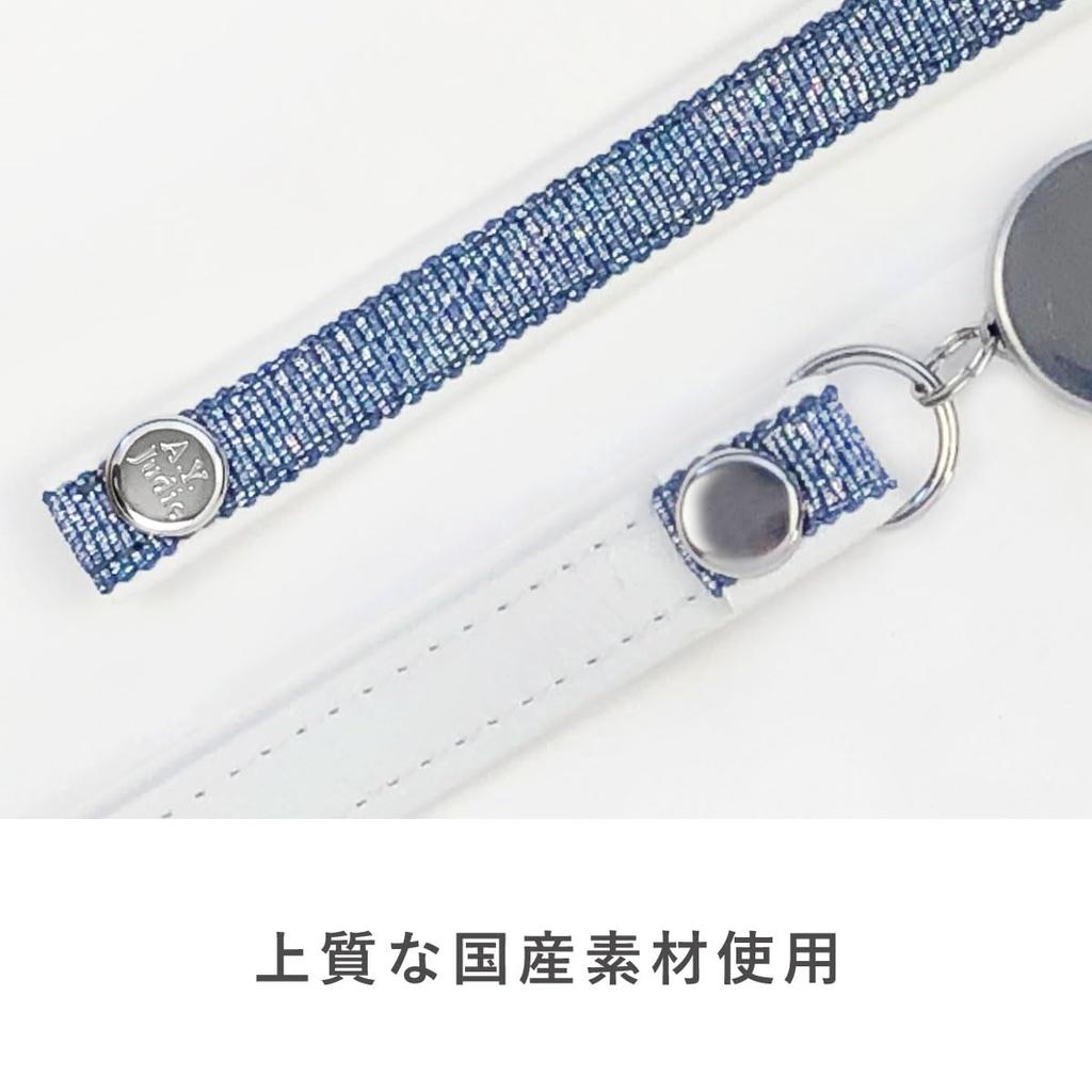 Reel Strap with Sparkling C203233 A.Y.Judie Hook, Pink, s53-124,