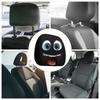 1 pair Seat Head Rest Protectors for Car Elastic Funny Cartoon Car Headrest Covers Big Eyes Design - Car Interior Accessories