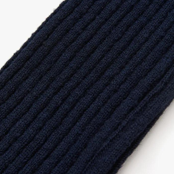 Drawstring Leg Warmer - Navy