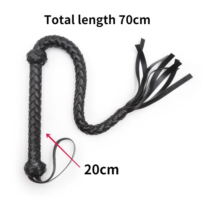 BDSM Leather Whip Adult Products Games Toys for Couples  Slave Training Torture Bondage Restraints Harness Fetish Abdl