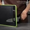 Aluminum Alloy Double-Sided Cutting Board with Sharpener and Spray Paint
