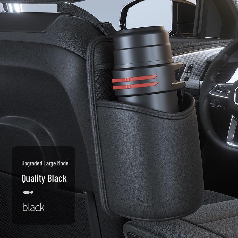 Car Seat Side Hanging Multifunctional Storage Bag with Tissue Box Holder