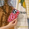 Red Water Splash Phone Case for IPhone 16 15 14 13 12 11 X XS XR XSMAX 7 8 Pro Max Plus Double-layer Back Cover