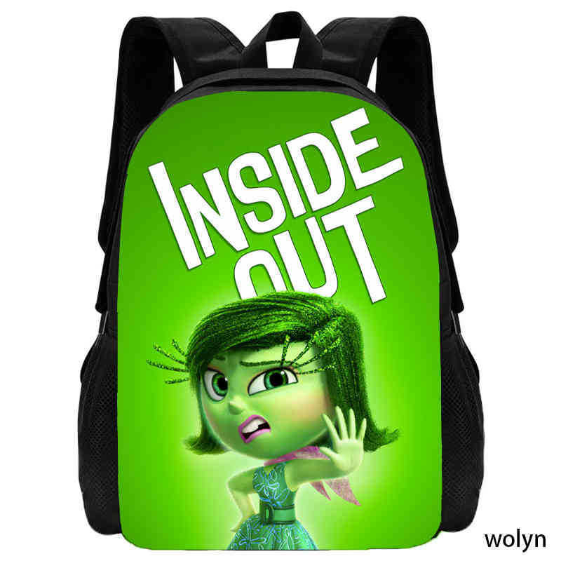 Inside Out 2 Anime Backpack For School And Travel With Storage Compartments