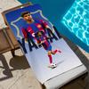 1pc Towel Cool For Travel Gym Shower L-Lamine Football Star Camping Y-Yamal Quick Dry Sports Large Beach Towels Soft Pool Gift