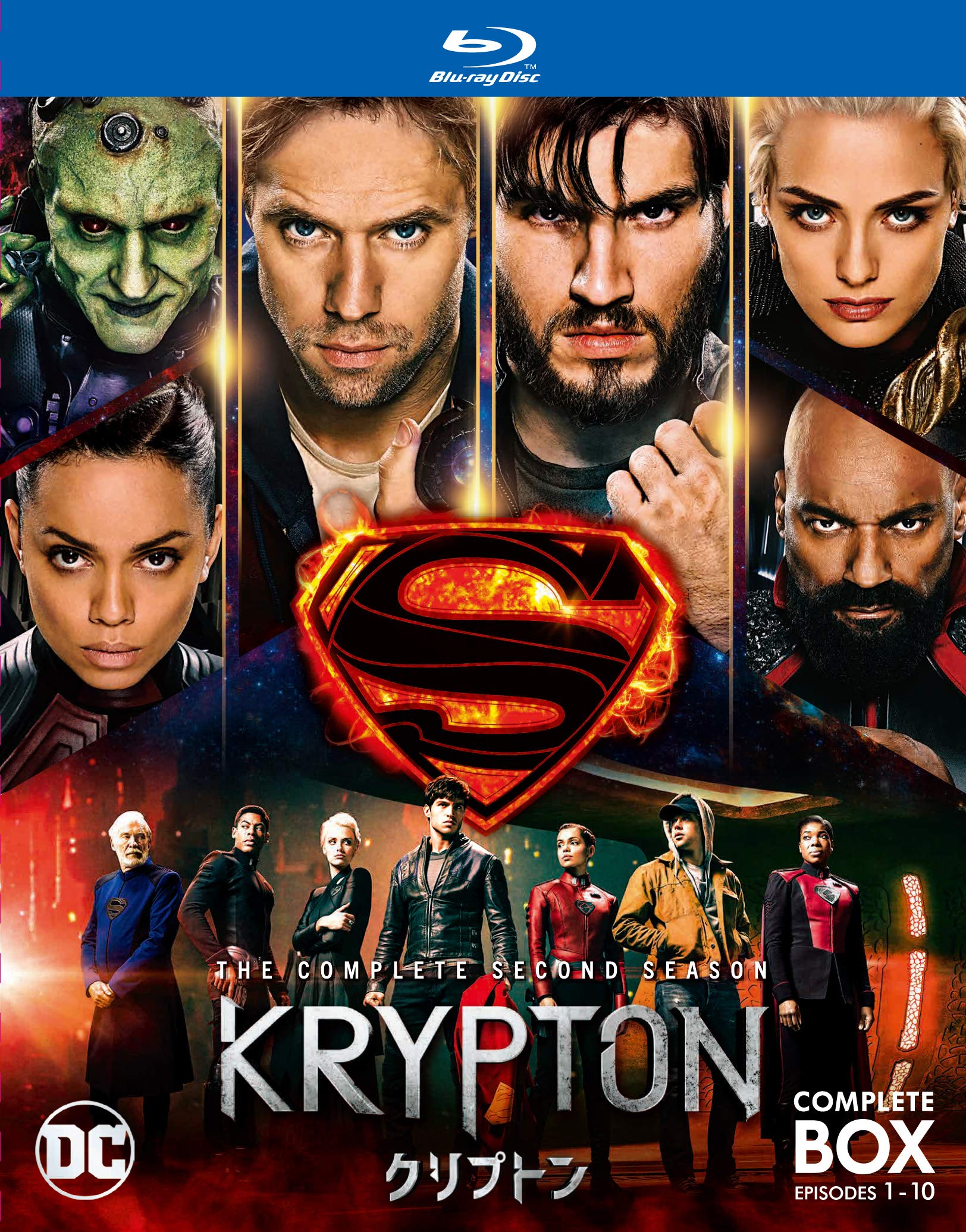 

Krypton 2nd Season Complete Box 2 Blu-ray (Episodes 1-10, Discs) [Blu-ray]