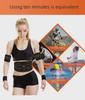 EMS Fitness Muscle Patch: Silicone Pulse Belt for Abdominal, Arm, and Leg Massage
