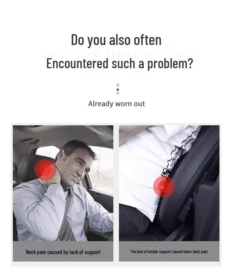 Zhiji R7/S7 Headrest Neck Protection Pillow - Comfortable, Breathable Car Seat Cushion for Driving Support