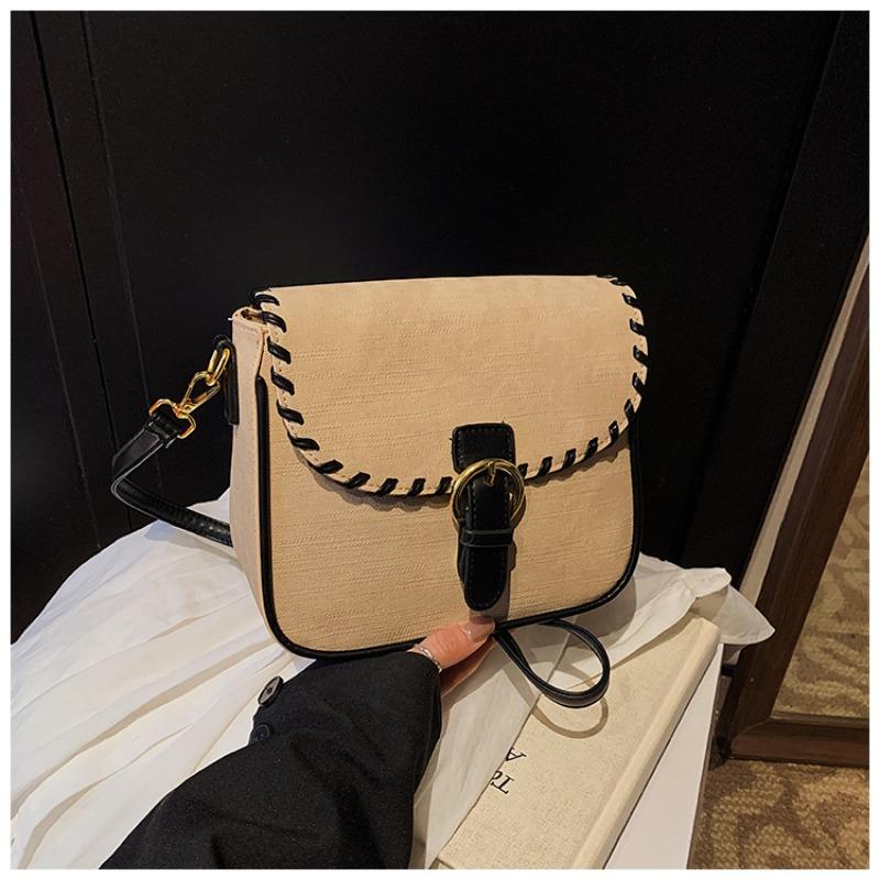 Textured matte bag women's bag winter new high-end sense versatile commuter fashion niche shoulder messenger bag