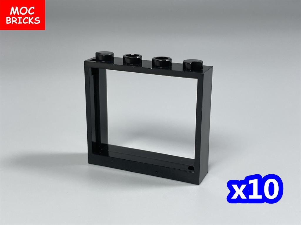 Non-Toxic Moc Bricks Door Frame Glass Window 1X4X3 60594 60603 Diy Architecture House Building Blocks Toys Kids Plastic Dolls