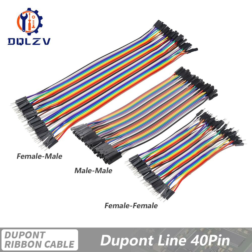 10/20/30/40CM 40Pin Jumper Wire DuPont Line DuPont Cable Connection Male To male+Female To Female And Male To Female
