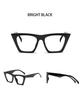 Fashion Square Hyperopia Prescription Glasses Ladies Luxury Cat Eye Anti Blue Light Computer Reading Glasses Women Vision +2 +3