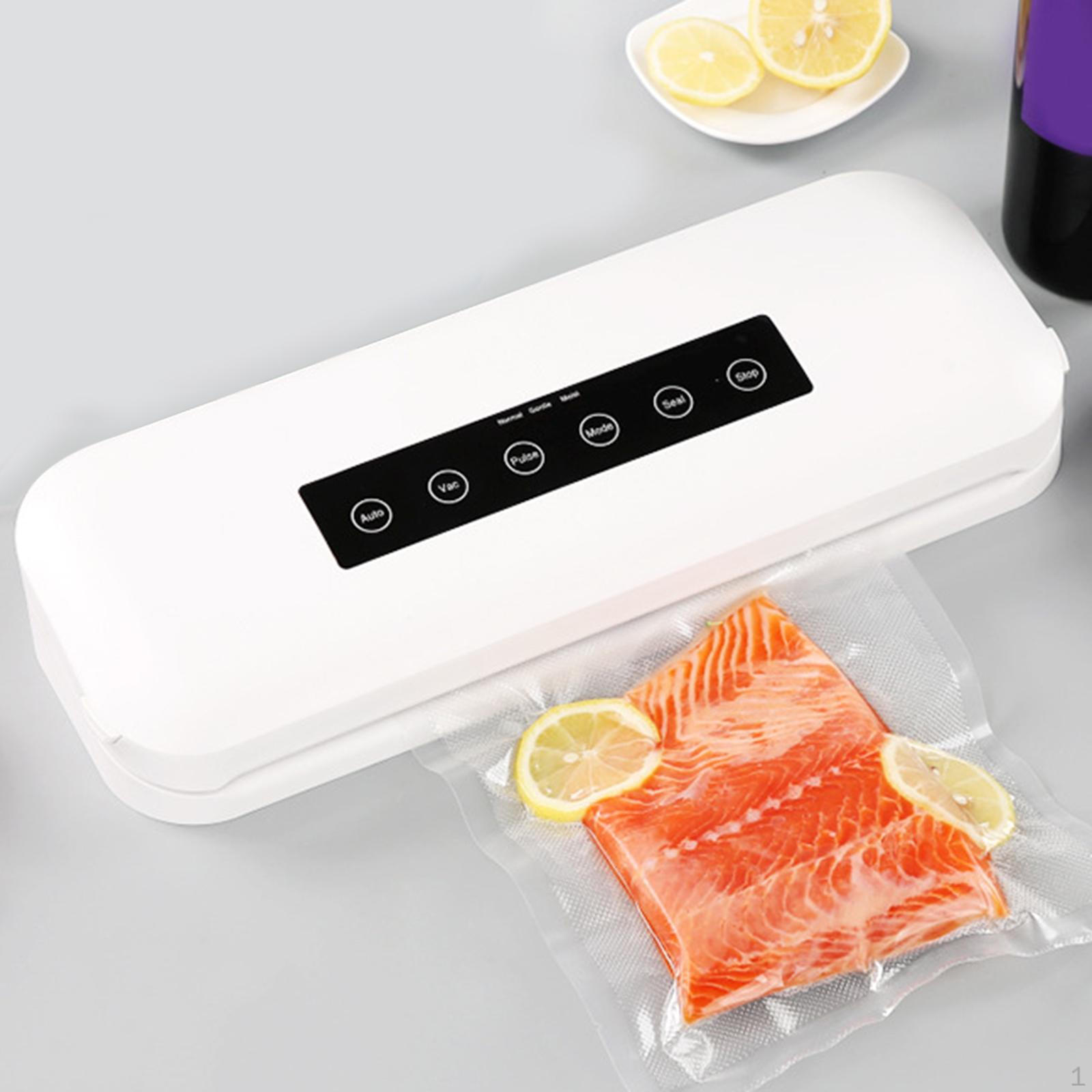 Vacuum Sealer Machine - Storage, for Dry and Moist food Preservation, белый