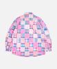 FRIZMWORKS Madras Patchwork Relaxed Shirt _ Pink