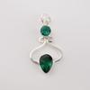 Chrome Diopside Gemstone 925 Sterling Silver Handcrafted Pretty Pendant 1.60" For Wedding Gift PP-13-9