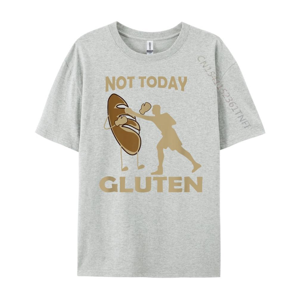 Gluten Free Funny Not Today Gluten Clothing Spring T Shirt Men Valentines Day
