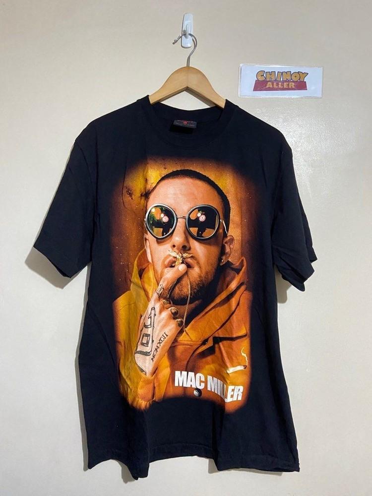 Mac Miller Concert Tour Band Music Black Short Sleeve Unisex Shirt S5XL Unisex T-Shirt L