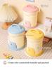 Popular High Quality Durable Box-Shaped PP Piggy Bank Key Lock-Portable Environment-Friendly Saving Money Gift for Desktop Use