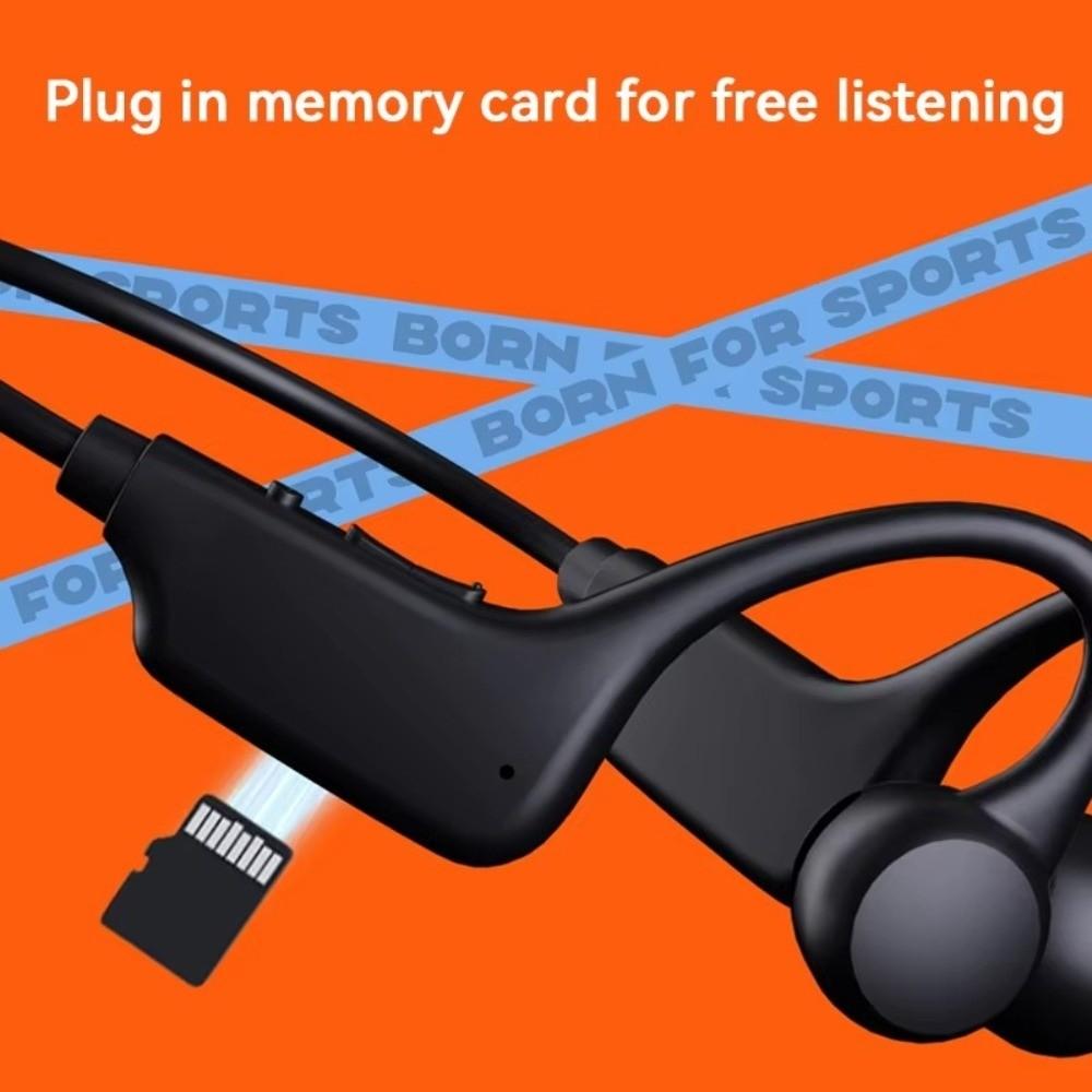 Bluetooth 5.3 Bone Conduction Headphones With Mic Wireless Bluetooth Headset Workout